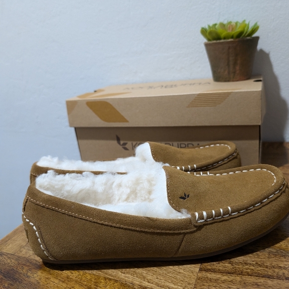 Koolaburra by UGG - Women's Lezly Slippers Loafers - Chestnut Brown - sz 8,7,6 - Picture 4 of 7